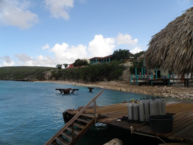 Dive site map